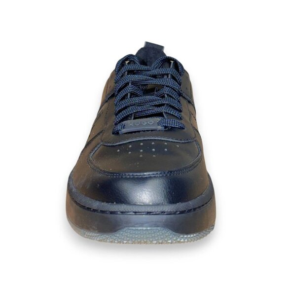 HUGO Kilian Tenn Men's Sneakers Black Manmade Leather-Style US 9 - Picture 3 of 7